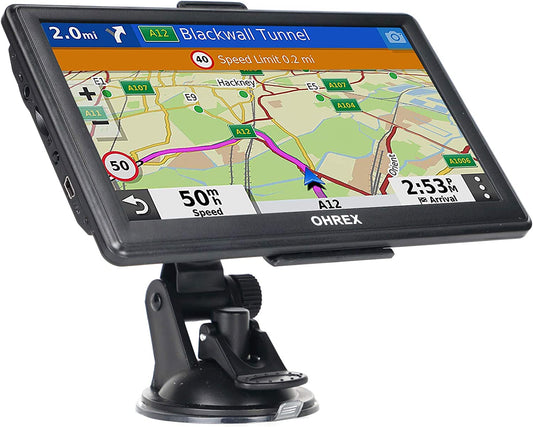 N700 GPS Navigation for Car Truck RV, GPS Navigator with 7 Inch, 2023 Maps (Free Lifetime Updates), Truck GPS Commercial Drivers, Semi Trucker GPS Navigation System, Custom Truck Routing